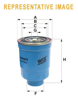 WIX FILTERS Топливный фильтр WF8062